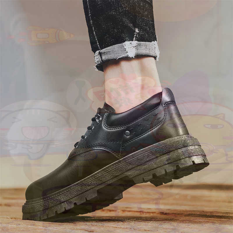 Vintage Collectible Show - Dark Natural หนังแฟชั่น Trainers เทนนิสรองเท้าผ้าใบผู้ชายรองเท้าแฟชั่นรองเท้าผ้าใบคุณภาพกีฬาราคาต่ําสุขภาพ