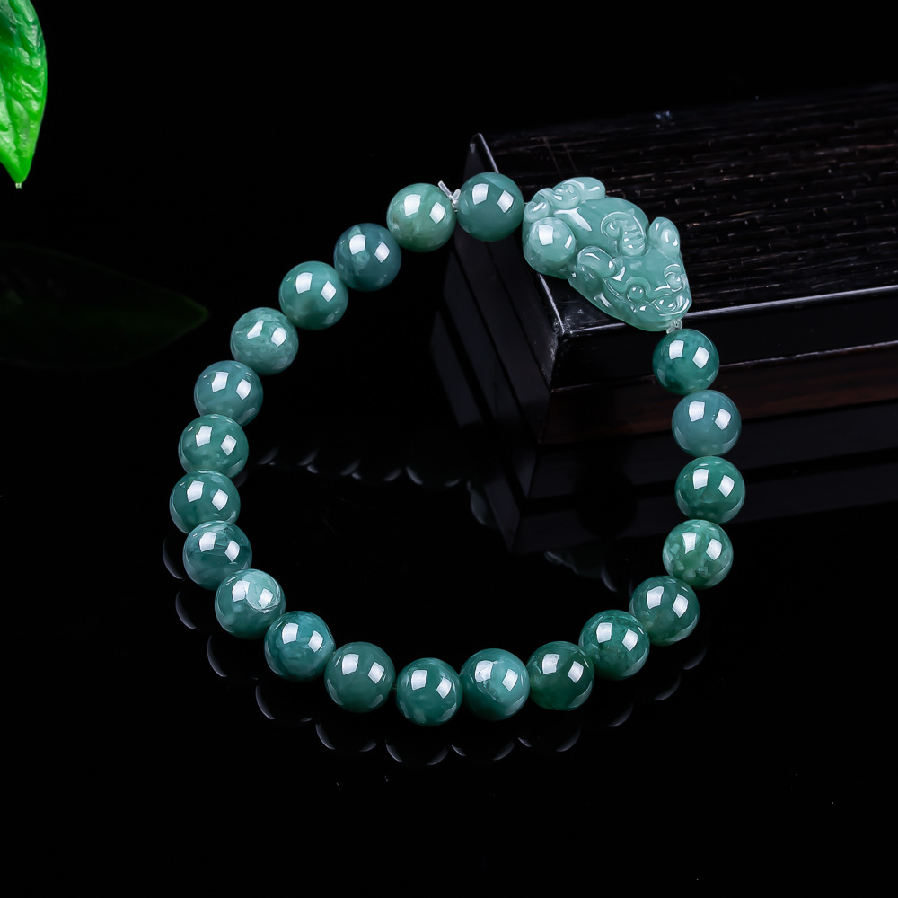 หยกพม่าธรรมชาติ กำไลข้อมือปี่เ - Vintage Collectible Item บทวิจารณ์และราคา