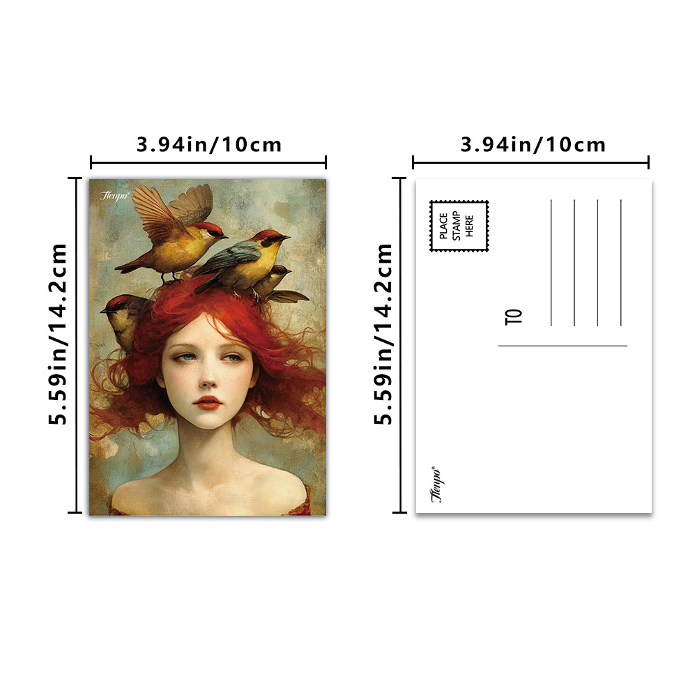 32 ชิ้น, โปสการ์ดลายรังนกสไตล์ - Collectible Vintage Greeting Cards บทวิจารณ์และราคา