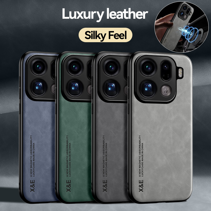 เคสสำหรับ OPPO Find X9 Pro X9  - Camera Leather Case บทวิจารณ์และราคา