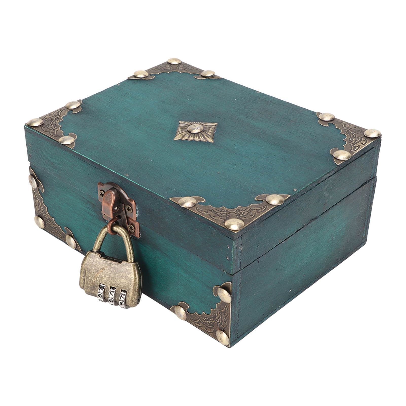 กล่องเก็บเครื่องประดับไม้พร้อม - Vintage Collectible Items บทวิจารณ์และราคา