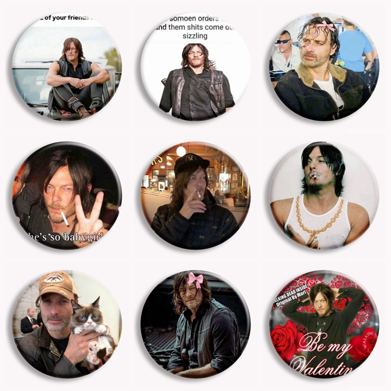 Retro Daryl Dixon นุ่มปุ่ม Pin - Vintage Collectible Show บทวิจารณ์และราคา