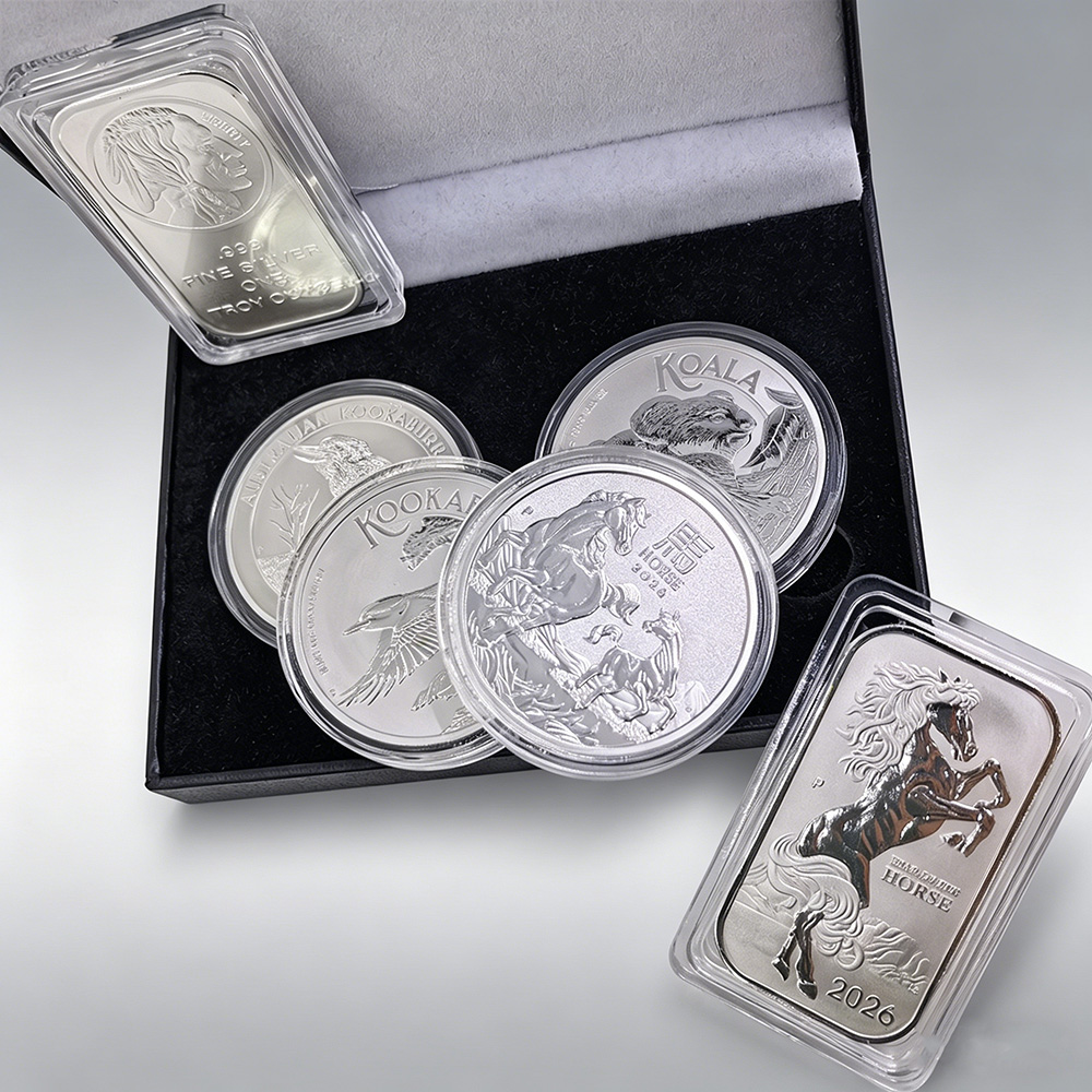 เหรียญเงินโบราณ 1/5 ชิ้น ลายสั - Vintage Collectible Coins บทวิจารณ์และราคา