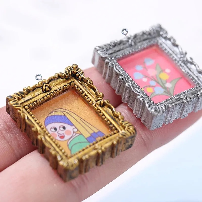 จี้รูปกรอบรูปเรซิ่นวินเทจแบบแบ - Vintage Collectible Item บทวิจารณ์และราคา