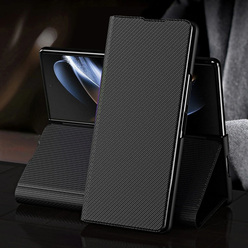 Simple Stripeแม่เหล็กหนังสําหร - Camera Leather Case บทวิจารณ์และราคา
