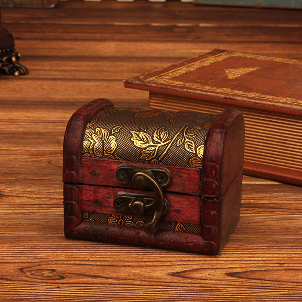 กล่องเครื่องประดับไม้สไตล์จีนโ - Vintage Collectible Item บทวิจารณ์และราคา