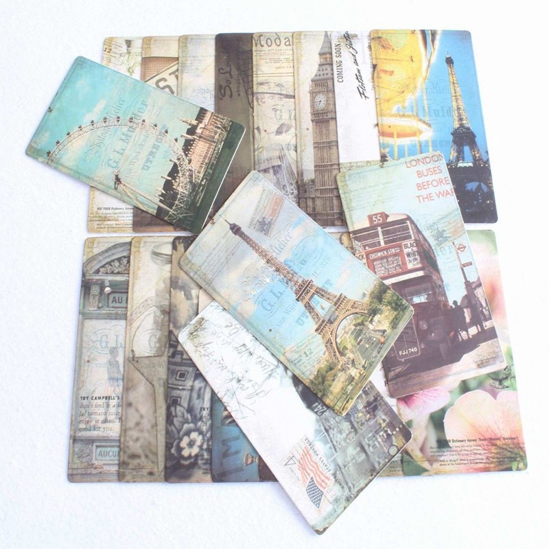 ใหม่ 32Pcs Vintage อาคารที่มีช - Collectible Vintage Greeting Cards บทวิจารณ์และราคา