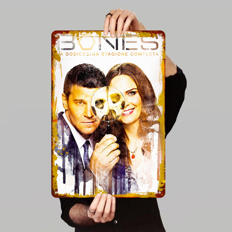 ป้ายโลหะลาย Bones ซีซั่น 12 ขอ - Vintage Collectible Show บทวิจารณ์และราคา
