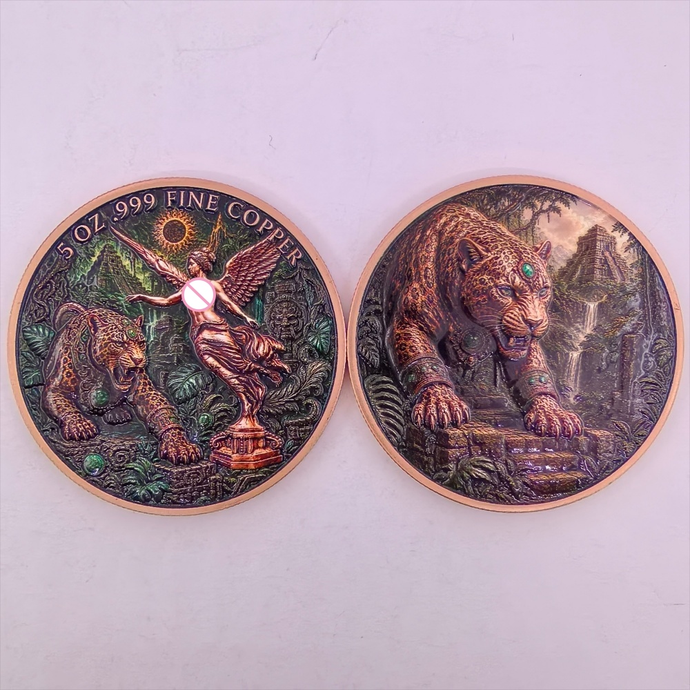 เหรียญทองแดงแท้ 5 ออนซ์ .999 ส - Vintage Collectible Coins บทวิจารณ์และราคา
